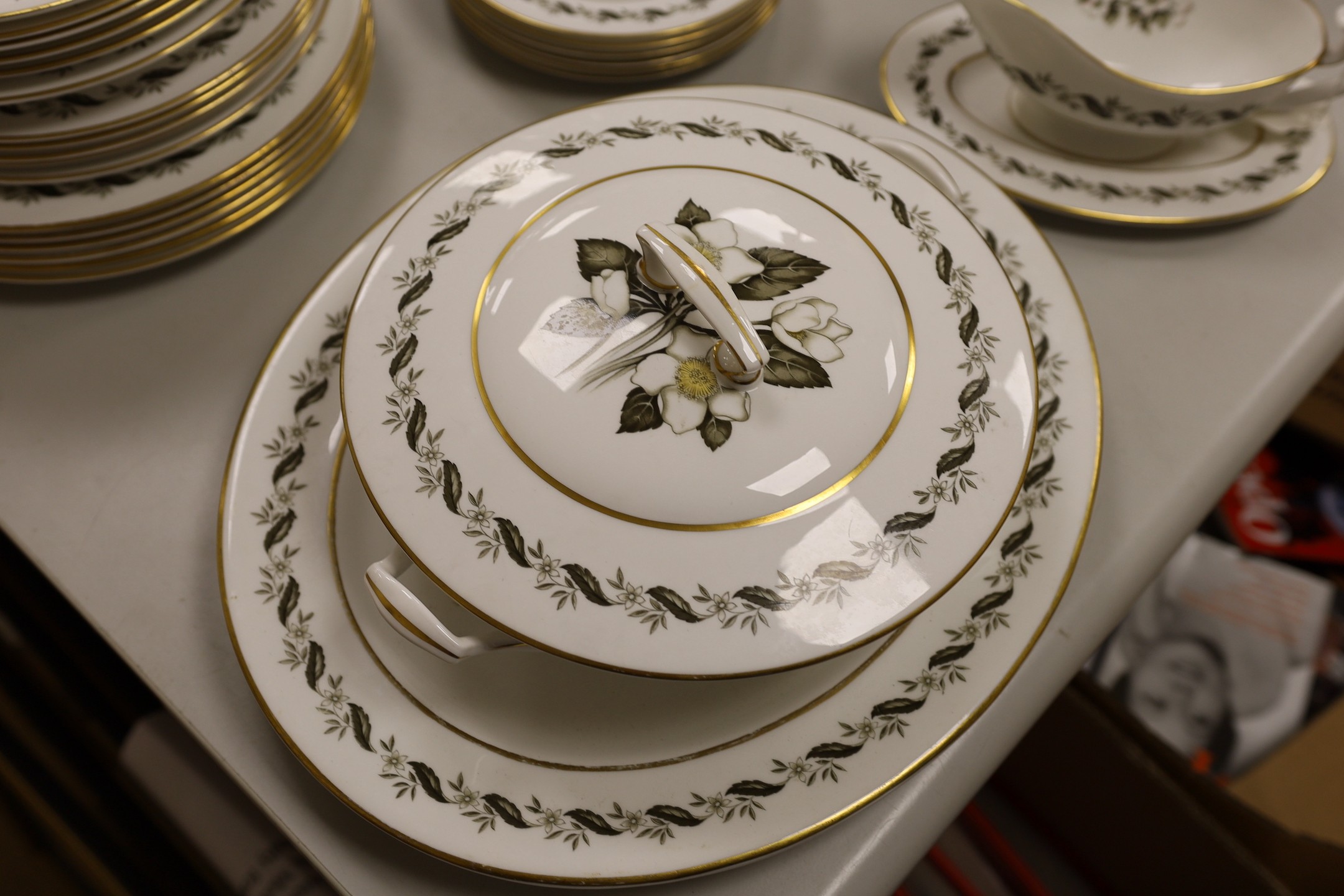 A Wedgwood ‘Bernina’ part dinner service, (six place settings)